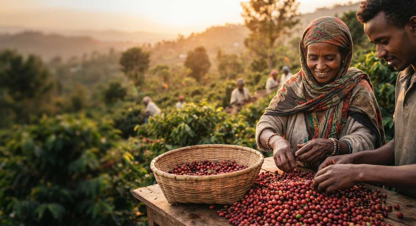 Direct sourcing from Ethiopian cooperatives